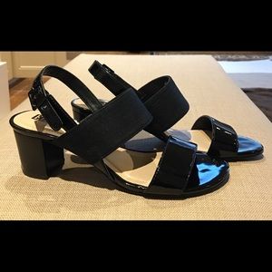 Ellen Tracy Renoir Back Heeled Sandals. 6M